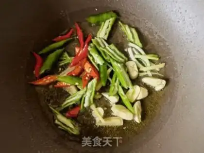 Make Cream pepper scallops step 4