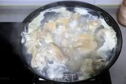 Make Red burning pig hoof step 2
