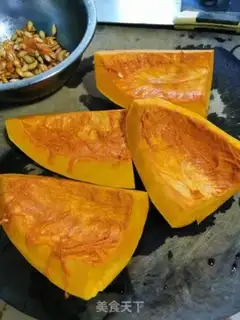 Make Pumpkin egg dumplings step 2