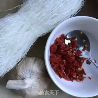 Make Garlic fan steamed shrimp step 1