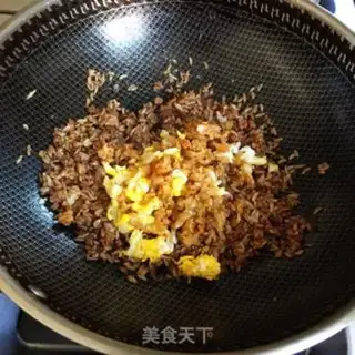 Make Meatloaf and rice step 4
