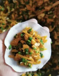 Make Pumpkin egg dumplings step 10
