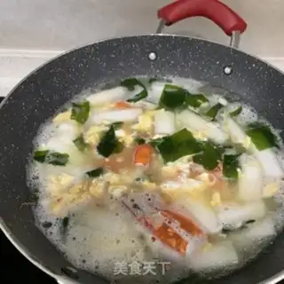 Make Shrimp head for calcium vegetable soup step 5