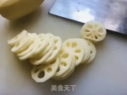 Make Garlic chips step 1