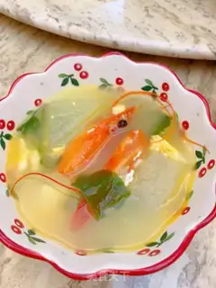 Make Shrimp head for calcium vegetable soup step 7