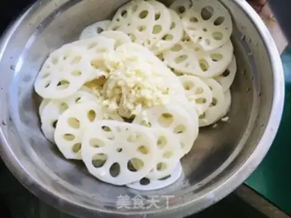 Make Garlic chips step 5