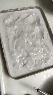 Make Red bean hoof cake step 7