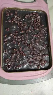 Make Red bean hoof cake step 9
