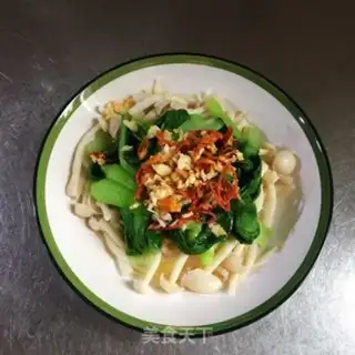 Make Crab mushrooms and oil step 4