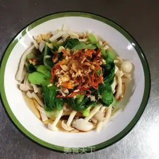 Make Crab mushrooms and oil step 5