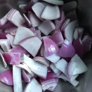 Make Onion fried wood step 2