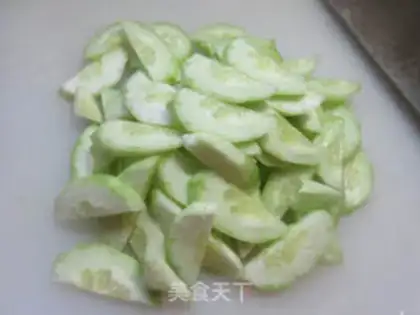 Make Fried egg cucumber step 2