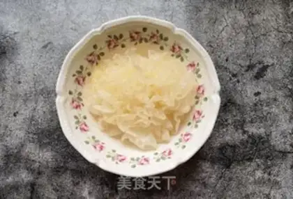 Make Ice cream, silver ear soup step 0