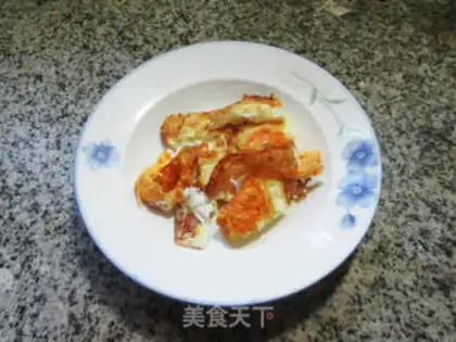 Make Fried egg cucumber step 4