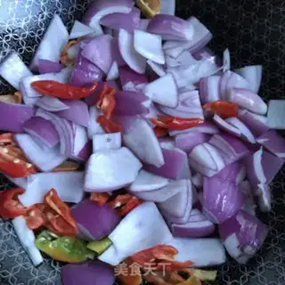 Make Onion fried wood step 5