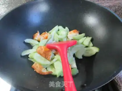 Make Fried egg cucumber step 6
