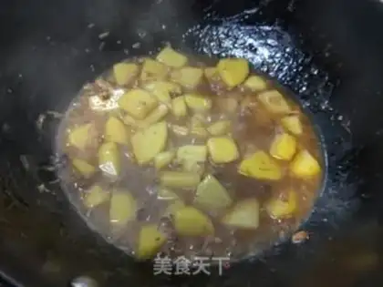 Make Potato pieces step 4