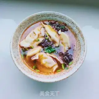 Make Spicy sour dumplings step 6