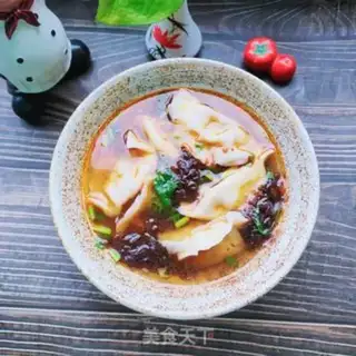 Make Spicy sour dumplings step 7
