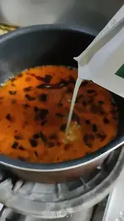 Make Milk is hot step 8