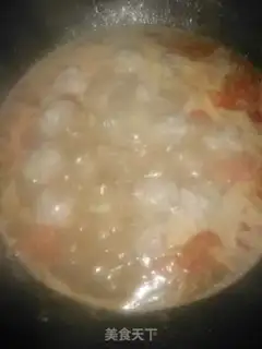 Make Tomato meatball soup step 15
