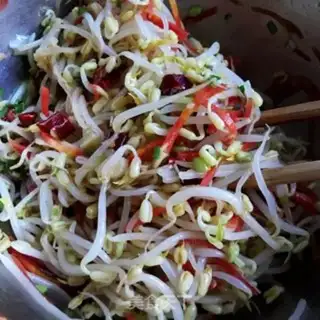 Make Low-fat bean sprouts step 7