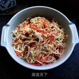 Make Low-fat bean sprouts step 8