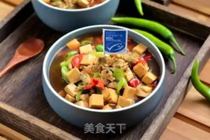 Make Spicy clams and tofu step 10