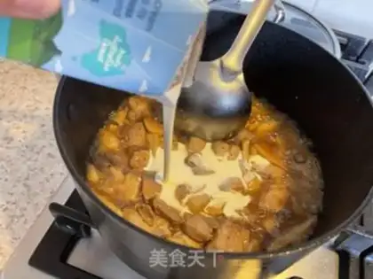 Make Buttered chickens, wide step 12
