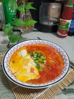 Make Tomato egg noodles step 10