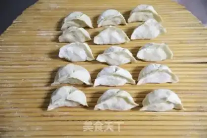 Make Egg pumpkin dumplings step 8