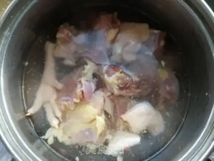 Make Psychic mushroom chicken soup step 2