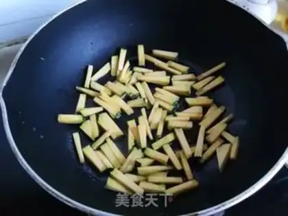 Make Pumpkin tofu step 1