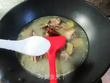 Make Red lamb chops step 8