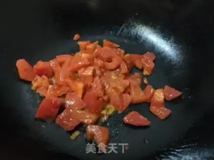 Make Tomato shrimp egg soup step 4
