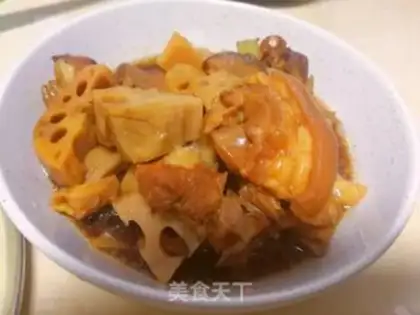 Make Sweet pig hoof stew step 9