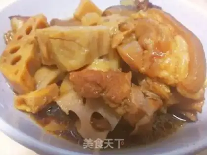 Make Sweet pig hoof stew step 10