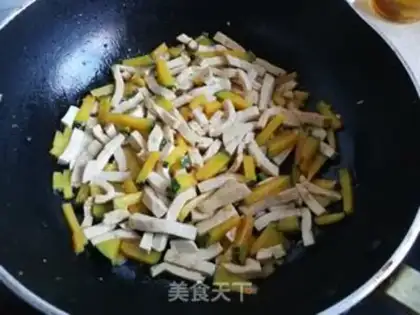 Make Pumpkin tofu step 3