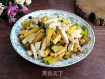 Make Pumpkin tofu step 4