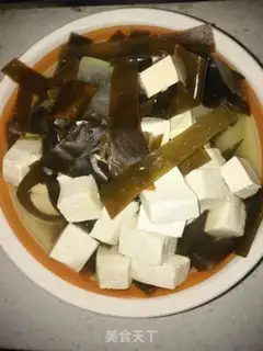 Make Tofu soup from the melon step 7