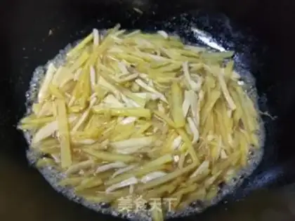Make Puffed potatoes step 8