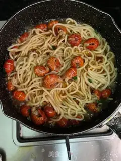 Make Crawfish noodles step 8