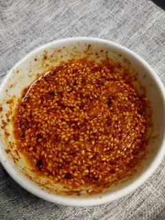 Make Spicy oil step 4