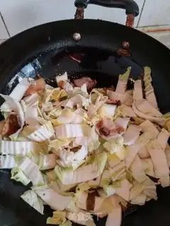 Make Five flowers and cabbage step 2