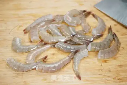 Make Garlic fan steamed shrimp step 7