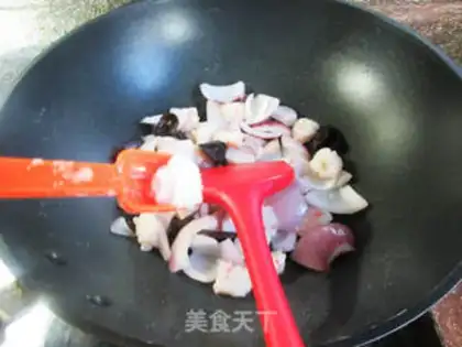 Make Black-mud shrimp-flavored onions step 5