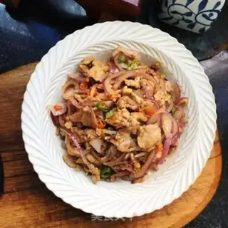Make Onion fried spinal meat step 9
