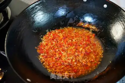 Make Garlic fan steamed shrimp step 10