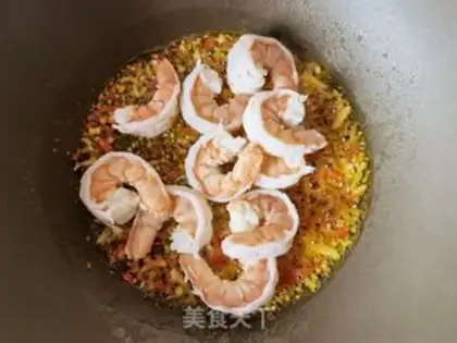 Make Garlic sauce and shrimp step 9