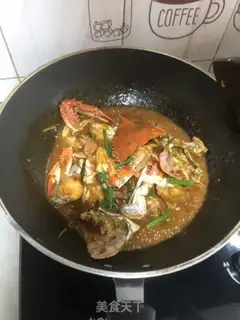 Make Spicy crabs step 12